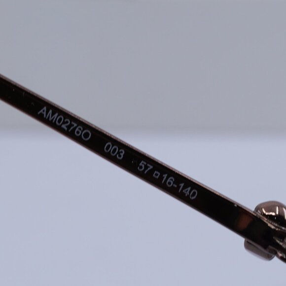 Alexander McQueen AM0276O 003 Eyeglasses Nude 57mm Square Frame - Picture 8 of 10